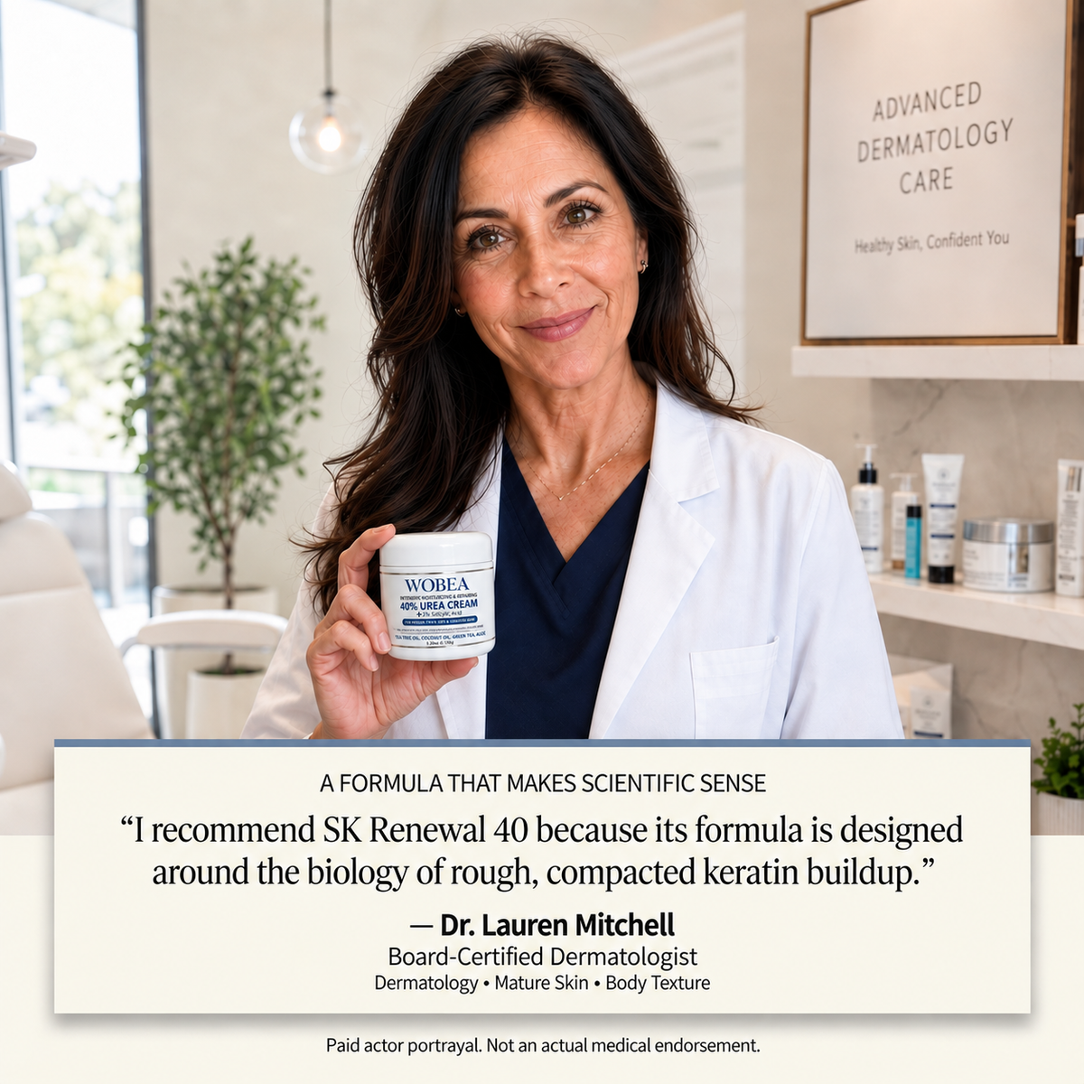 SK Renewal 40 — Advanced Keratolytic Cream For Rough, Raised Seborrheic Keratoses